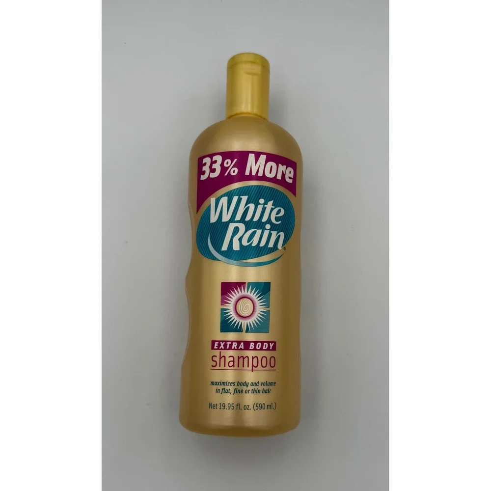 Vintage 2003 White Rain Extra Body Shampoo 19.95 oz New Old Stock